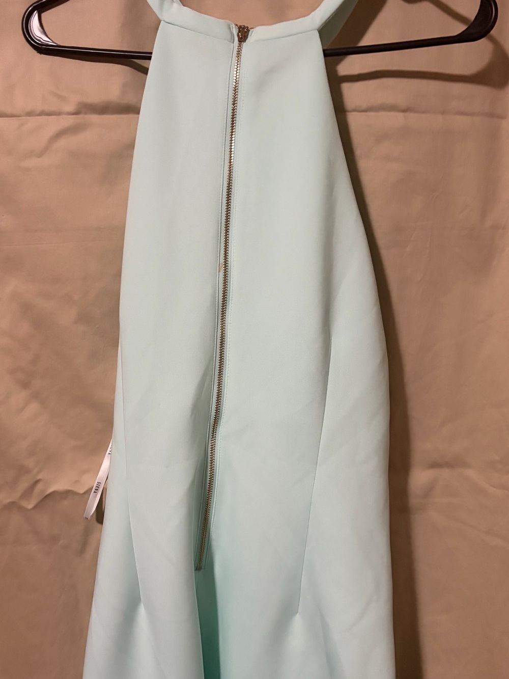 Siena Studio Mint Halter-Neck Midi Dress with Draped Front - Picture 4 of 7